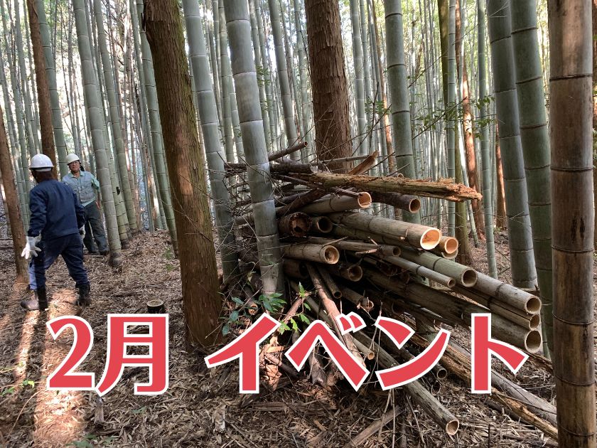 【予定】2月の竹活体験イベント