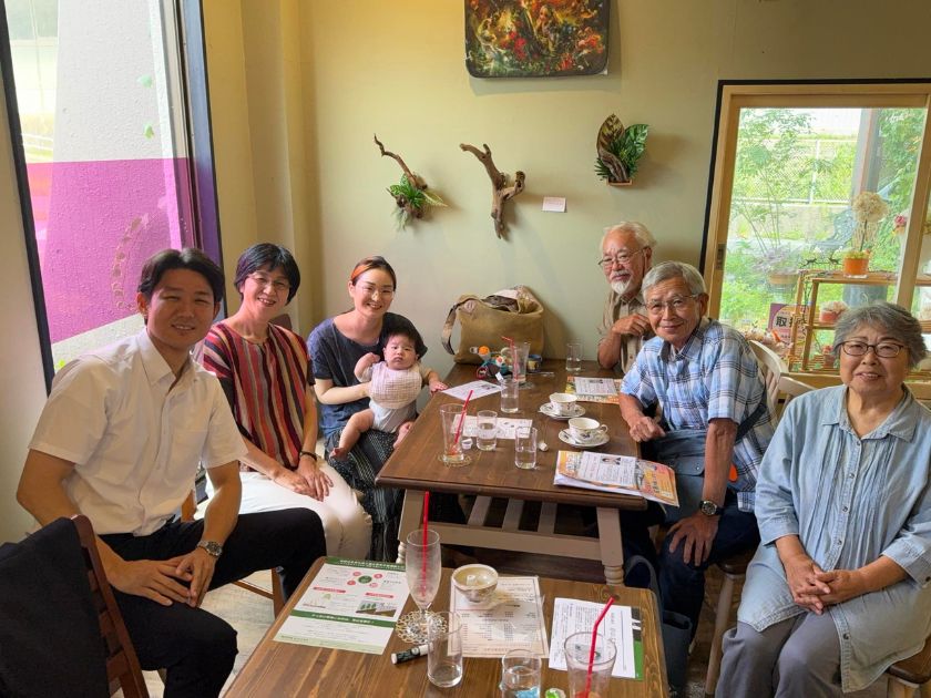 衆議院議員さんと、里山についての交流会
